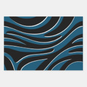 Zebré-Geschenkpapierblatt zum Anbieten Geschenkpapier Set (Vorderseite 3)