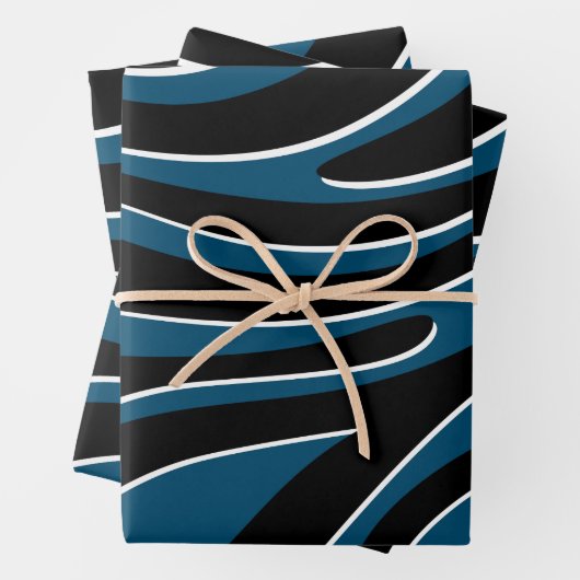 Zebré-Geschenkpapierblatt zum Anbieten Geschenkpapier Set (Beispiel)