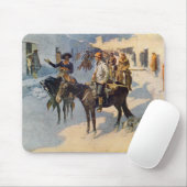Zebulon Pike, das Santa Fe betritt Mousepad (Mit Mouse)