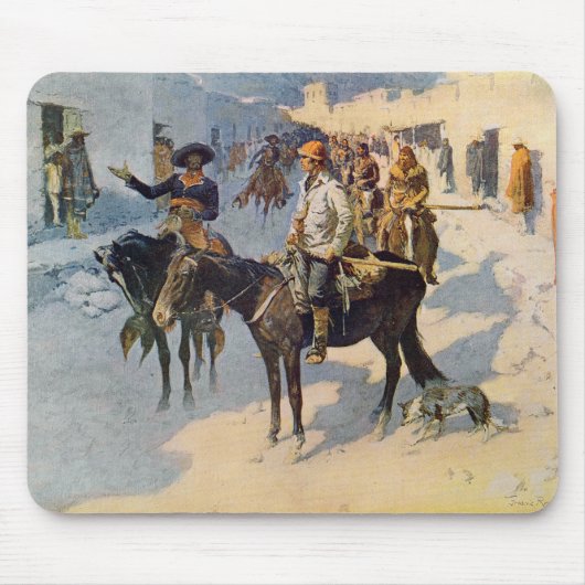 Zebulon Pike, das Santa Fe betritt Mousepad (Vorne)