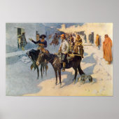 Zebulon Pike Entering Santa Fe Poster (Vorne)