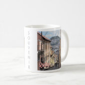zEC009 QUITO, Altstadt, Amerika, Kaffeetasse (VorderseiteRechts)