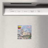 ZEC023 azogues, Ecuador, Amerika, Kühlschrank Magnet (In Situ (Geschirrspüler))