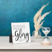 Zechariah 2:5 Bibelschrift Bauernschild Fotoplatte (InSitu)