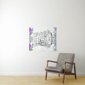 Zechariah 2:5 wandteppich (Beispiel (Horizontal))