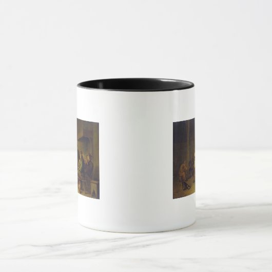 Zechende Bauern Tasse (Zentrum)