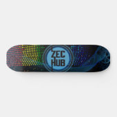 ZecHub Deck v1 Skateboard (Horizontal)