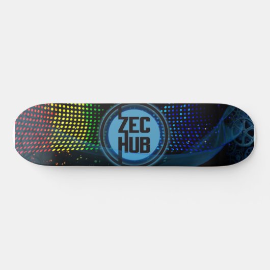 ZecHub Deck v1 Skateboard (Horizontal)