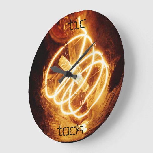 Zeckenhalter Große Wanduhr (Winkel)