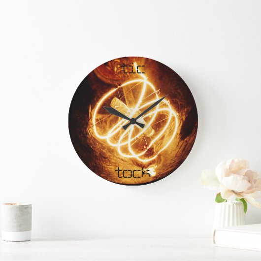 Zeckenhalter Große Wanduhr (Zuhause)