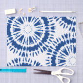 Zeckpapier für die blaue Gefärbte Krawatte Seidenpapier (Handwerk)