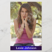 Zed Card Models - Actors Headshots Flyer (Vorne)