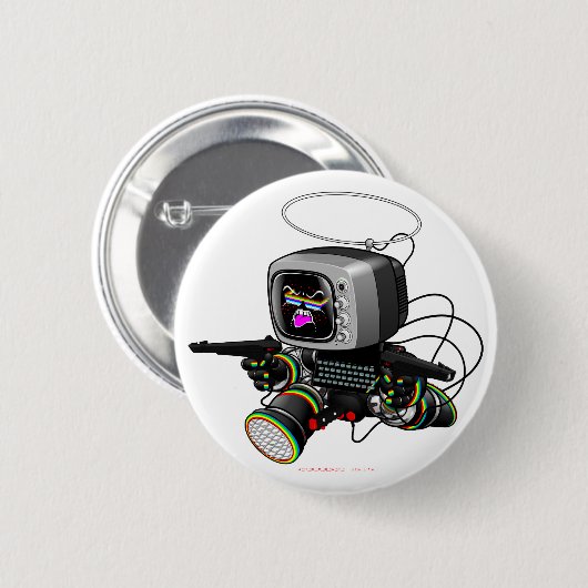 ZED-HEXE v1.0 Knopf Button (Vorne & Hinten)