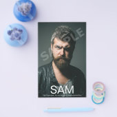 Zed-Karte des 2-seitigen Foto-Akteurs Flyer (Einzeln)