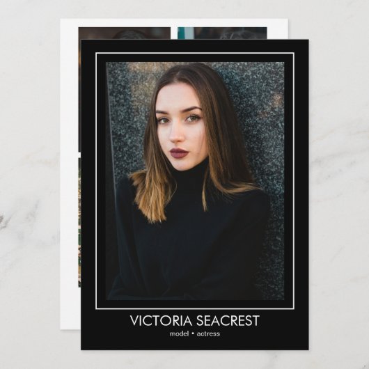 ZED-Karte für Borderline 5-Akteure-Modell Ankündigung (Vorne/Hinten)