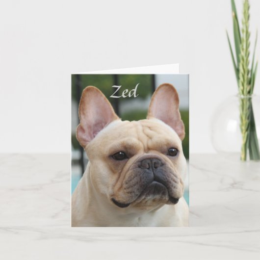 Zed Note Card Karte (Vorderseite)