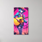 Zed Walker Leinwanddruck (Vorderseite)