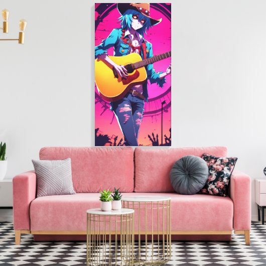 Zed Walker Leinwanddruck (Insitu (Wohnzimmer))