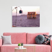 Zedar-Schlüsselbird-Feeder Leinwanddruck (Insitu (Wohnzimmer))