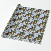 Zedar Waxwing - Backyard Bird - Wrapping Paper Rol Geschenkpapier (Ungerollt)