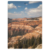 Zeder bricht nationales Monument, Utah Klemmbrett (Rückseite)