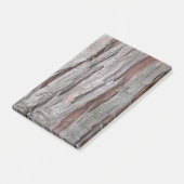 Zedern-Baumrindebeschaffenheit Post-it Klebezettel (angewinkelt)