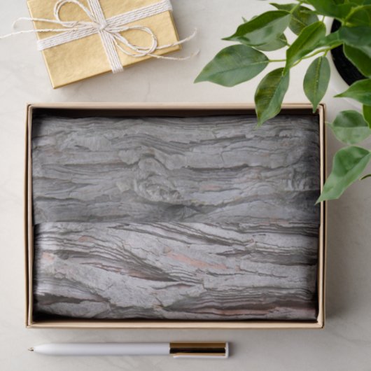 Zedern-Baumrindebeschaffenheit Seidenpapier (Geschenk)