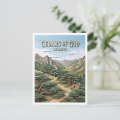 Zedern Gottes Bsharri Libanon Postkarte (Stehend Vorderseite)