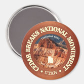 Zedernausbrüche (NM) Magnet (Vorderseite/Rückseite)