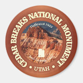 Zedernausbrüche (NM) Magnet (Vorne)