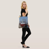 Zedernholz über den Totenbeutel Tasche (Am Model)
