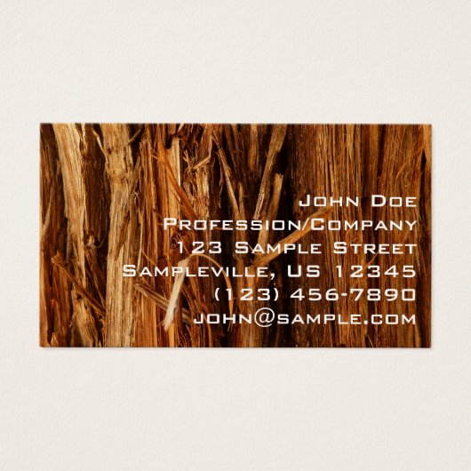 Zedernholzbrauenschau (Vorderseite)