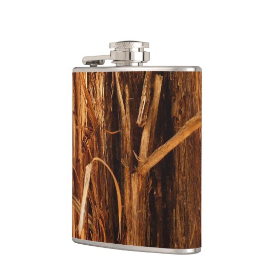 Zedernholzbrauenschau Flachmann (Links)