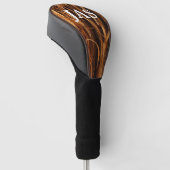 Zedernholzbrauenschau Golf Headcover (angewinkelt)