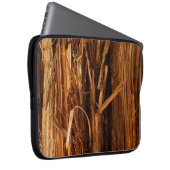 Zedernholzbrauenschau Laptopschutzhülle (Vorne Rechts)