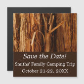 Zedernholzbrauenschau Magnetkarte (Vorne/Hinten)