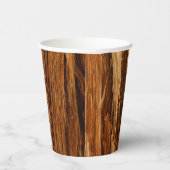 Zedernholzbrauenschau Pappbecher (Rechts)