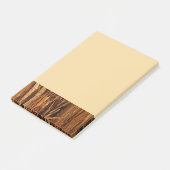 Zedernholzbrauenschau Post-it Klebezettel (angewinkelt)