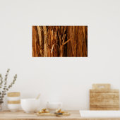 Zedernholzbrauenschau Poster (Küche)