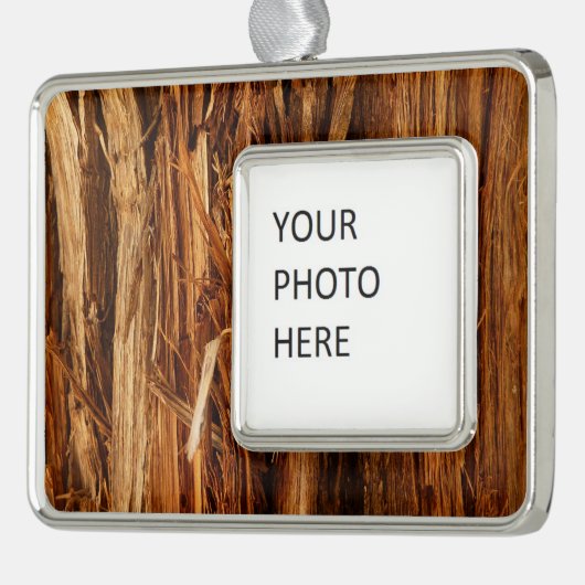 Zedernholzbrauenschau Rahmen-Ornament Silber (Links)