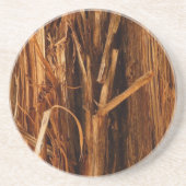 Zedernholzbrauenschau Sandstein Untersetzer (Vorne)