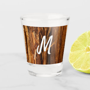 Zedernholzbrauenschau Schnapsglas