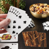 Zedernholzbrauenschau Spielkarten (In Situ)