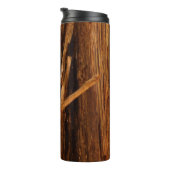 Zedernholzbrauenschau Thermosbecher (Nach rechts gedreht)