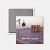 Zedernschlüssel, Zedernschlüssel, Florida Magnet (Vorderseite/Rückseite)