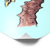 Zedernwachs-Foto Fotodruck (Ecke)