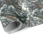 Zedernwald - Hintergrund des Libanon Geschenkpapier (Rolleneckpunkt)