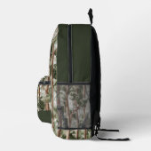 Zedernwälder Bedruckter Rucksack (Rechts)
