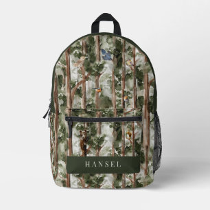 Zedernwälder Bedruckter Rucksack