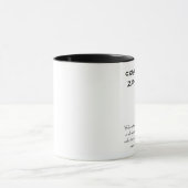 ZederRapidszen-Mitte-Tasse mit Buddha-Zitat Tasse (Zentrum)